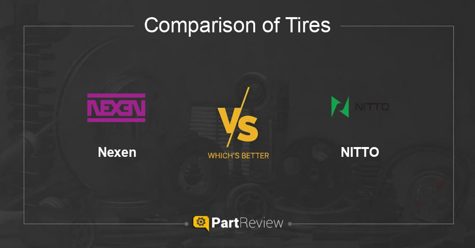 Comparison of tires Nexen and NITTO
