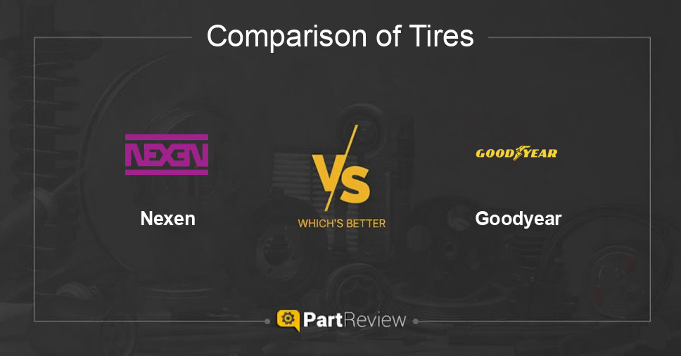 Comparison of tires Nexen and Goodyear