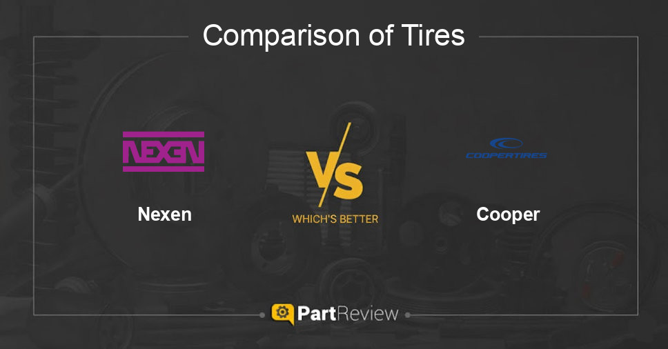 Comparison of tires Nexen and Cooper