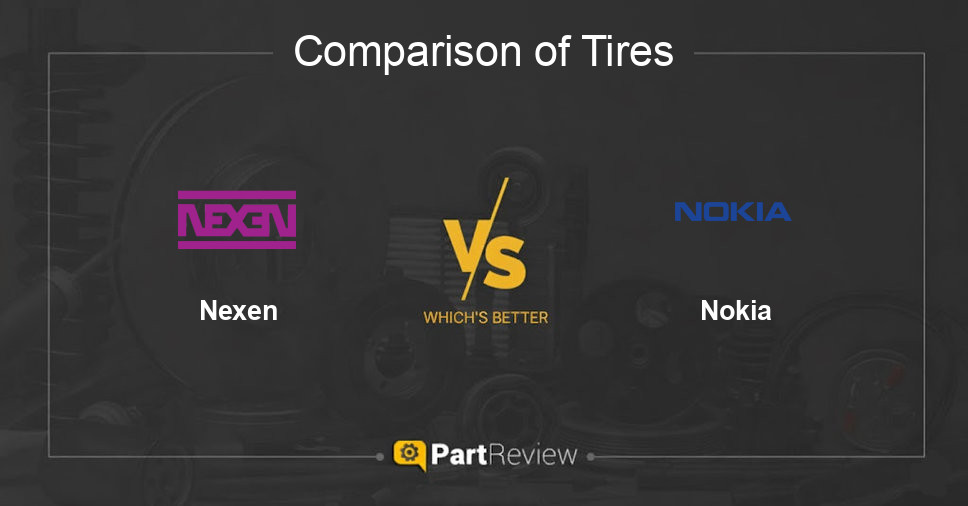 Comparison of tires Nexen and Nokia