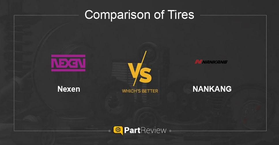 Comparison of tires Nexen and NANKANG