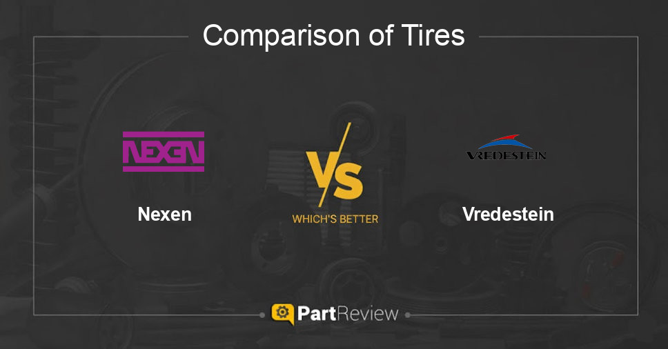 Comparison of tires Nexen and Vredestein