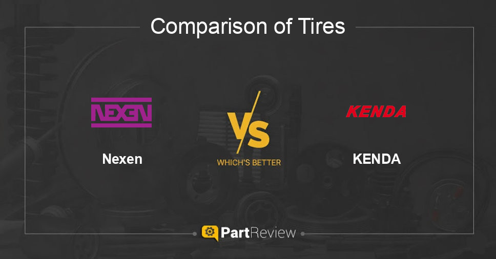 Comparison of tires Nexen and KENDA
