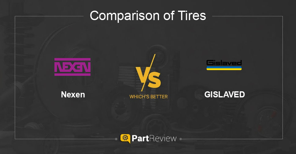 Comparison of tires Nexen and GISLAVED