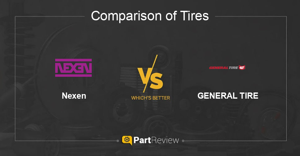 Comparison of tires Nexen and GENERAL TIRE