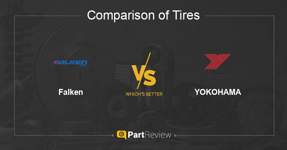 Comparison of tires Falken and YOKOHAMA