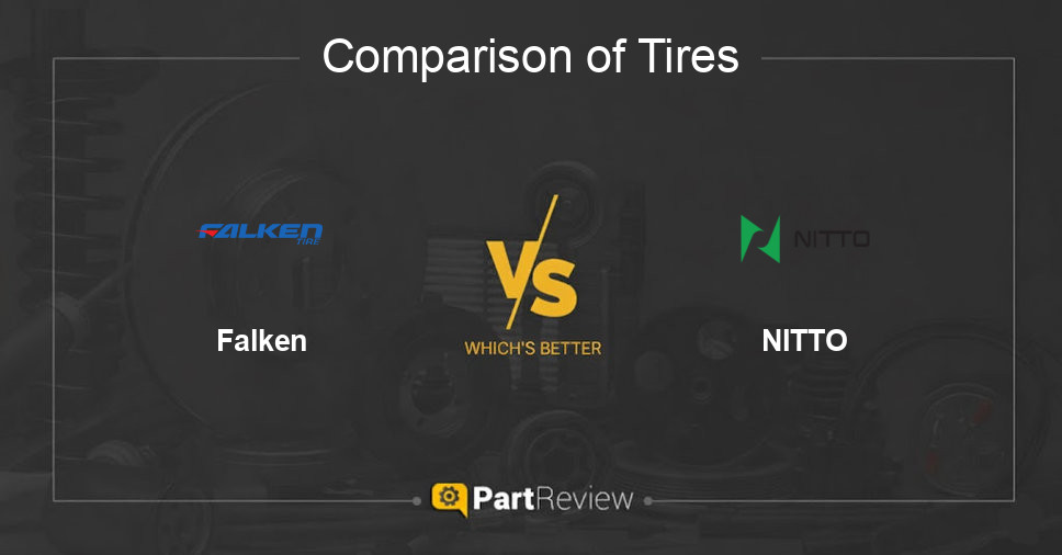 Comparison of tires Falken and NITTO
