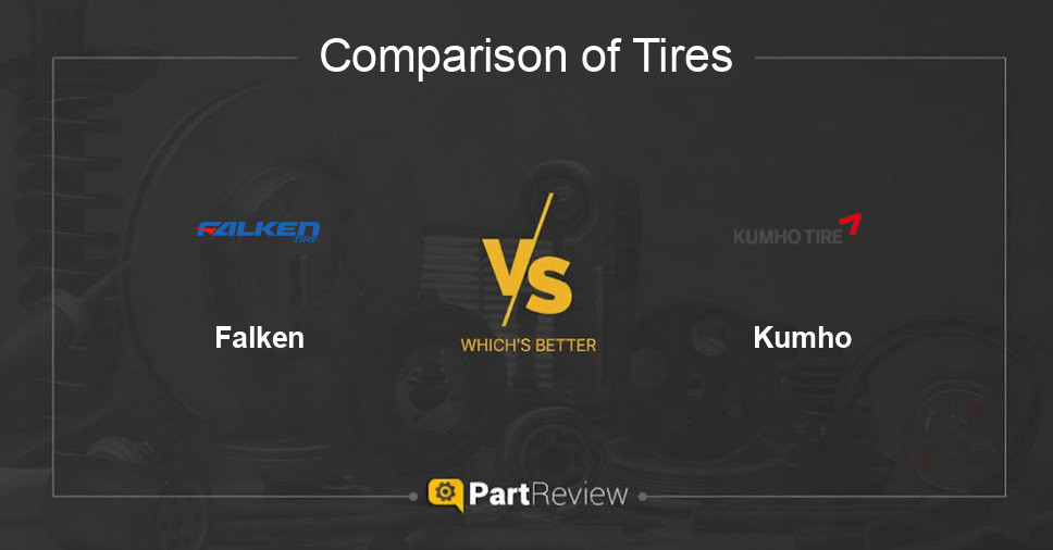 Comparison of tires Falken and Kumho