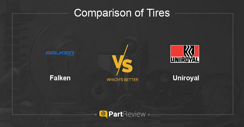Comparison of tires Falken and Uniroyal