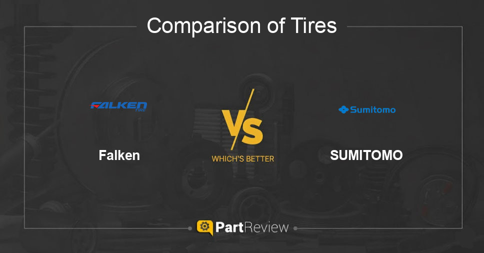 Comparison of tires Falken and SUMITOMO