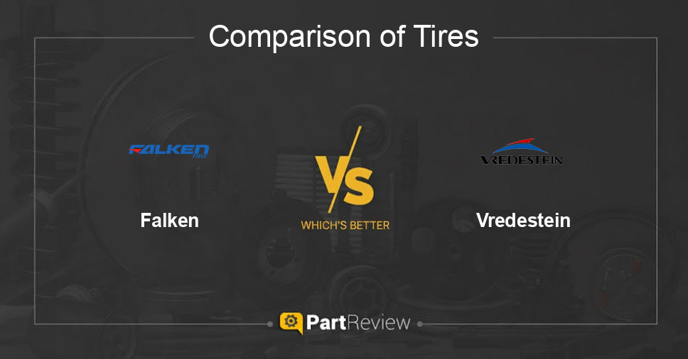 Comparison of tires Falken and Vredestein