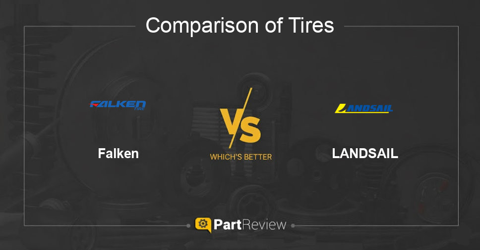 Comparison of tires Falken and LANDSAIL