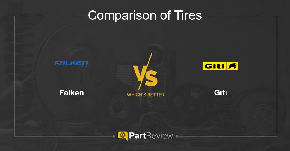Comparison of tires Falken and Giti