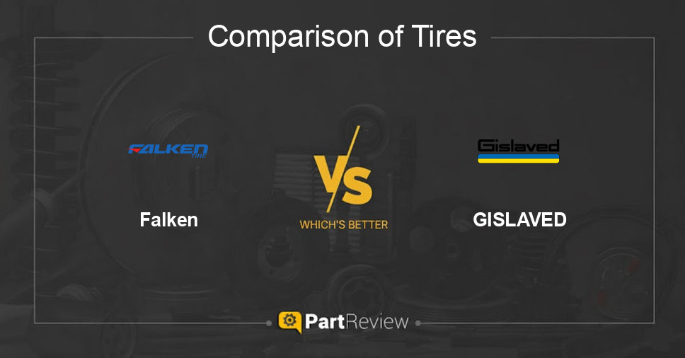 Comparison of tires Falken and GISLAVED
