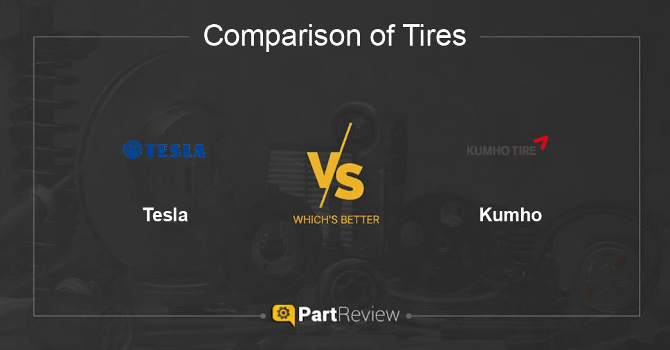 Comparison of tires Tesla and Kumho