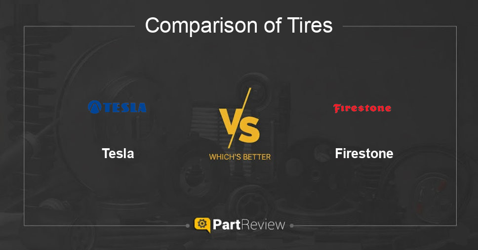 Comparison of tires Tesla and Firestone