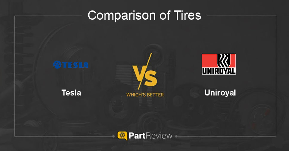 Comparison of tires Tesla and Uniroyal