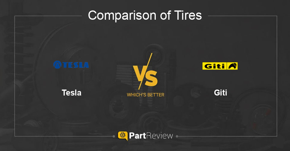 Comparison of tires Tesla and Giti