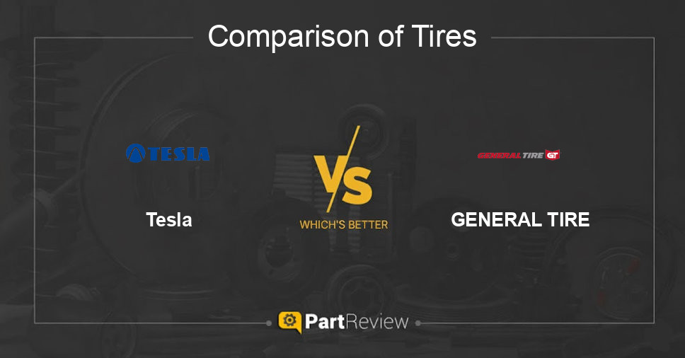 Comparison of tires Tesla and GENERAL TIRE