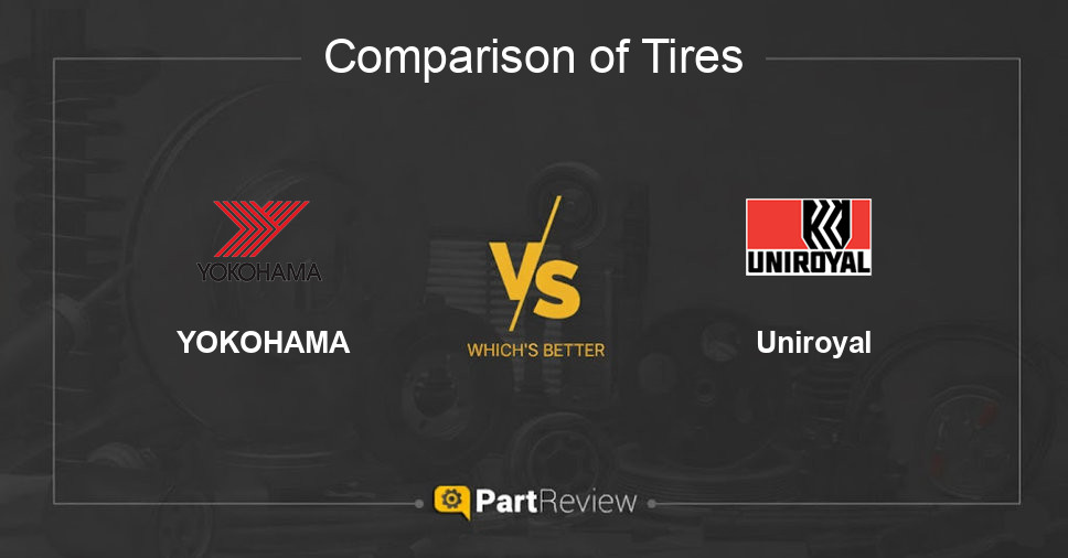 Comparison of tires YOKOHAMA and Uniroyal
