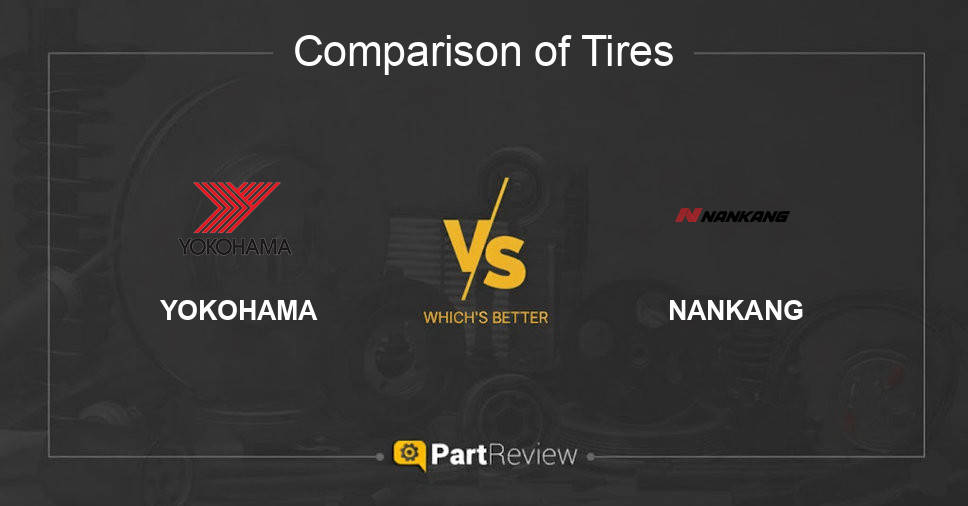 Comparison of tires YOKOHAMA and NANKANG