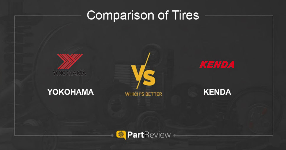 Comparison of tires YOKOHAMA and KENDA
