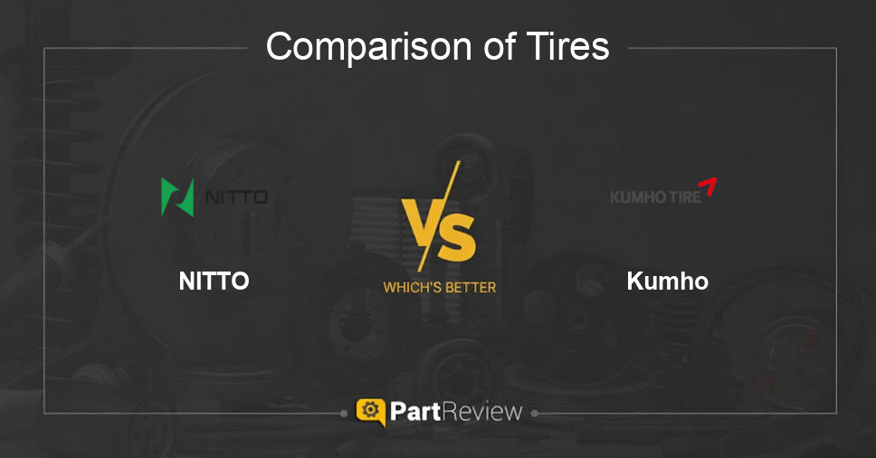 Comparison of tires NITTO and Kumho