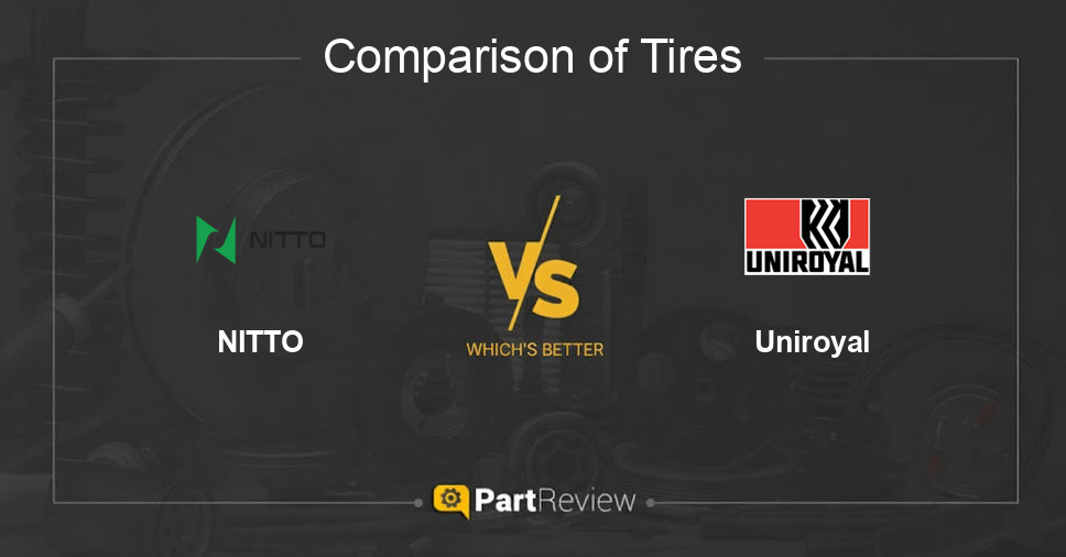 Comparison of tires NITTO and Uniroyal