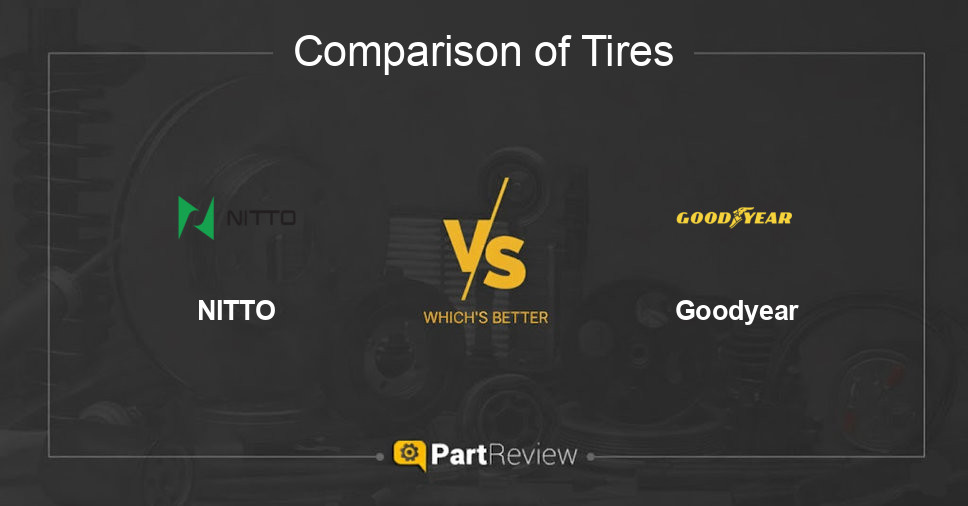 Comparison of tires NITTO and Goodyear