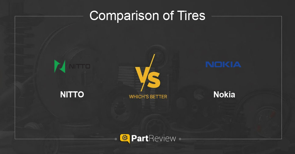 Comparison of tires NITTO and Nokia