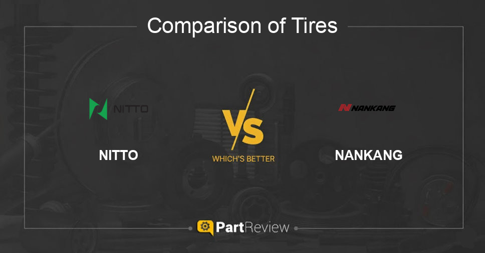 Comparison of tires NITTO and NANKANG