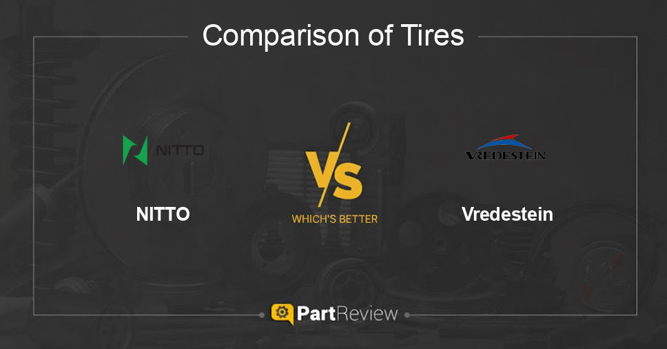 Comparison of tires NITTO and Vredestein