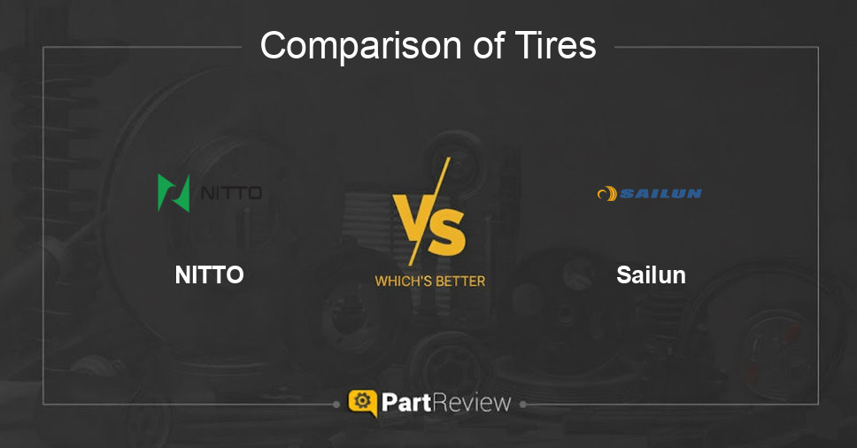 Comparison of tires NITTO and Sailun