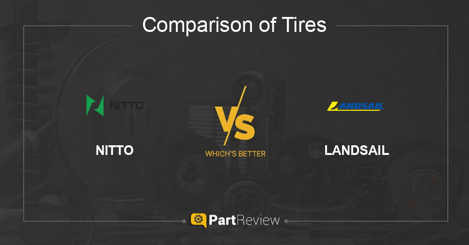 Comparison of tires NITTO and LANDSAIL