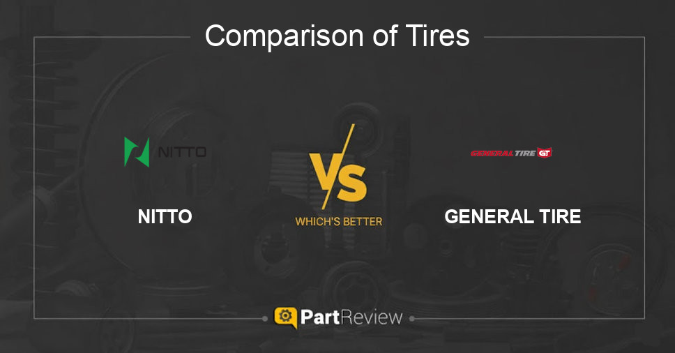 Comparison of tires NITTO and GENERAL TIRE