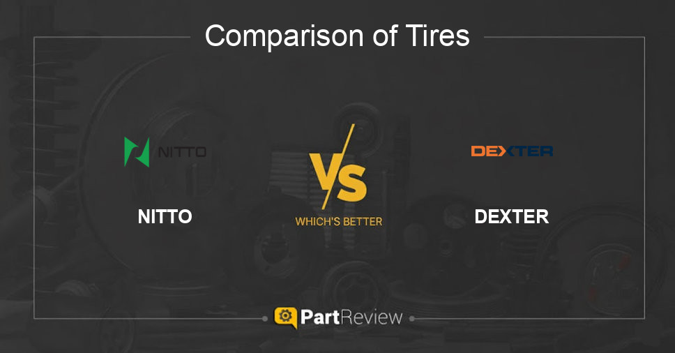 Comparison of tires NITTO and DEXTER