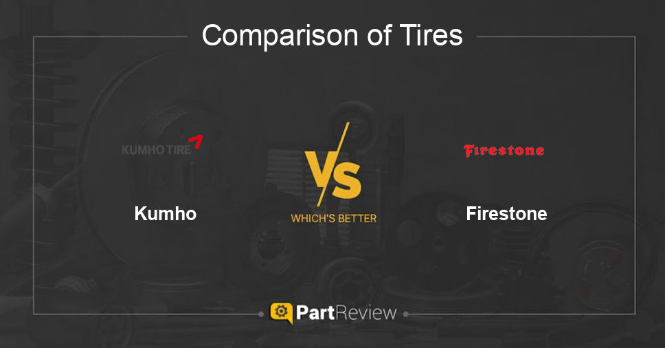 Comparison of tires Kumho and Firestone