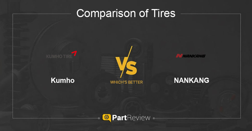Comparison of tires Kumho and NANKANG