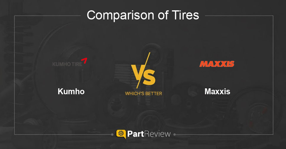 Comparison of tires Kumho and Maxxis