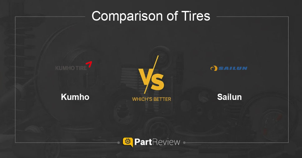 Comparison of tires Kumho and Sailun