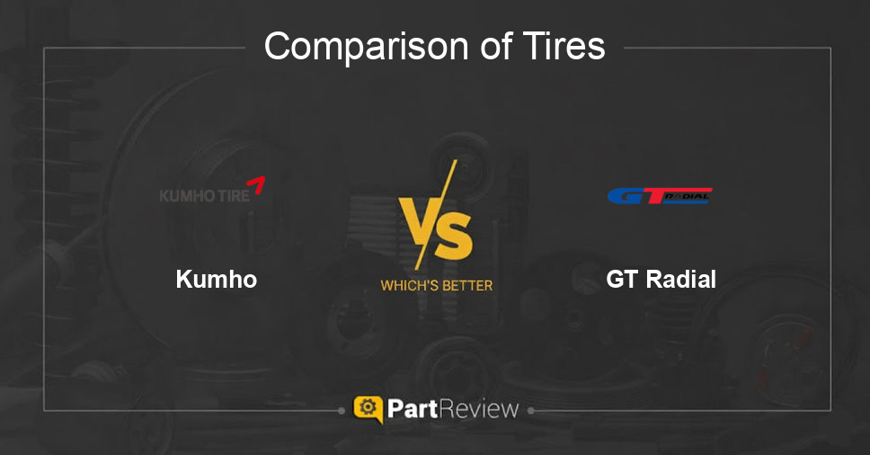 Comparison of tires Kumho and GT Radial