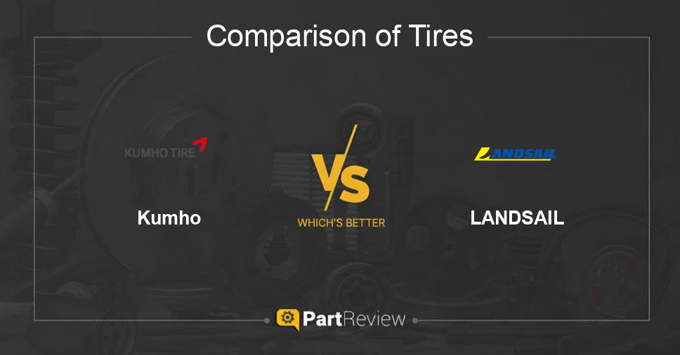 Comparison of tires Kumho and LANDSAIL