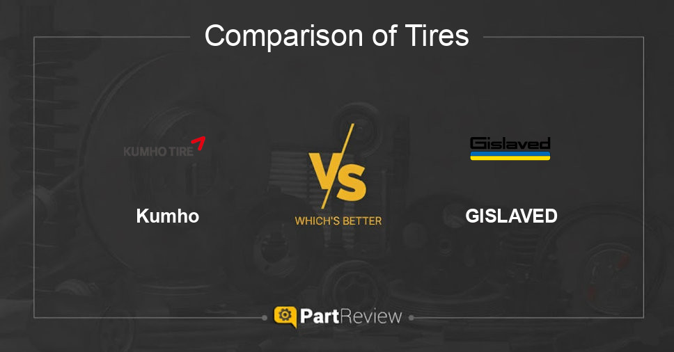 Comparison of tires Kumho and GISLAVED