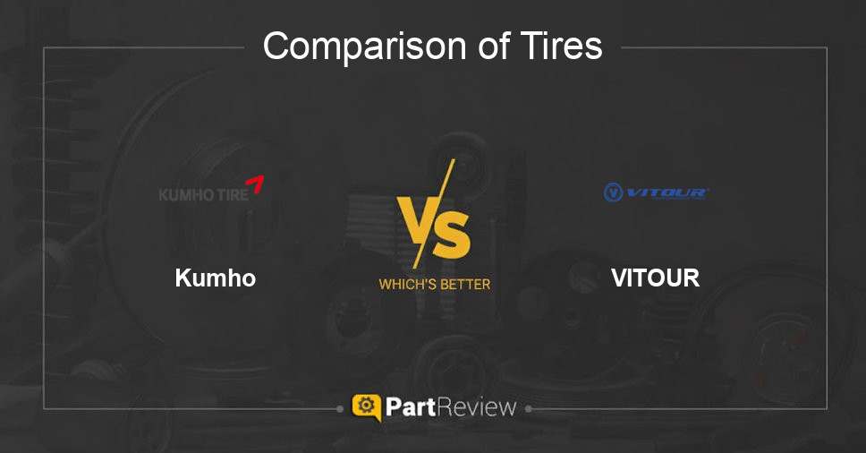 Comparison of tires Kumho and VITOUR